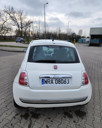 Fiat 500 cena 26900 przebieg: 153000, rok produkcji 2008 z Radom małe 37